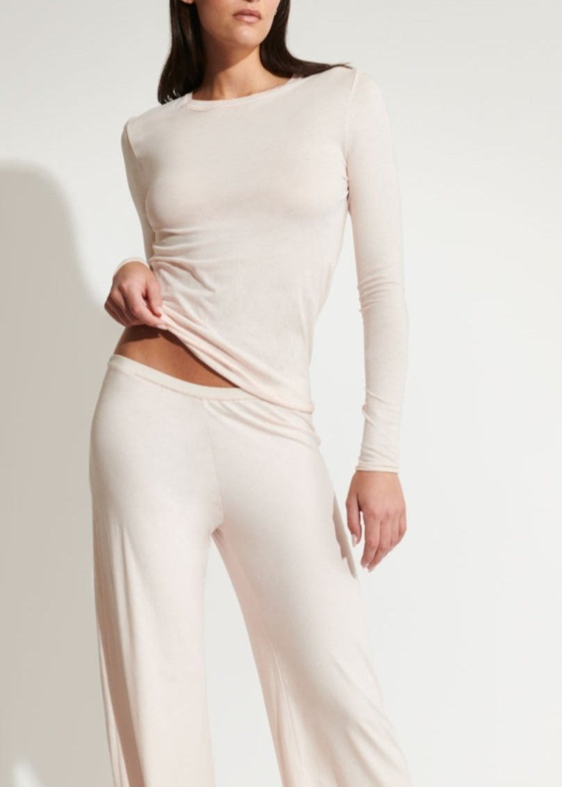 Long Sleeve Tee|Nude